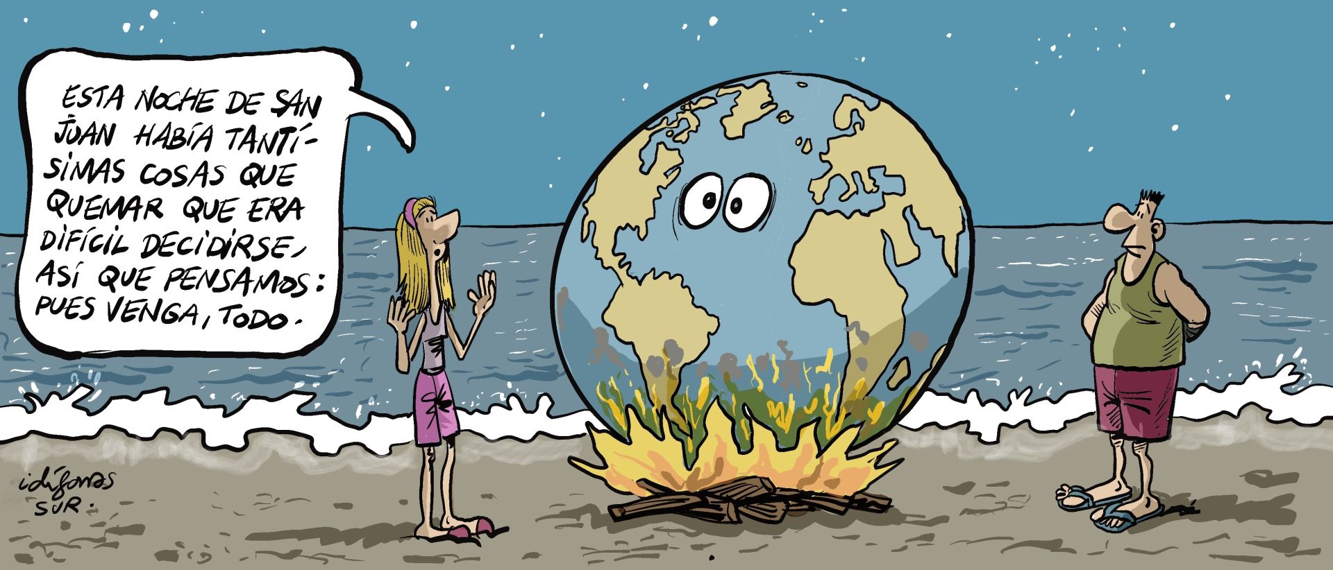 El mes de junio, en las viñetas de Idígoras y Pachi