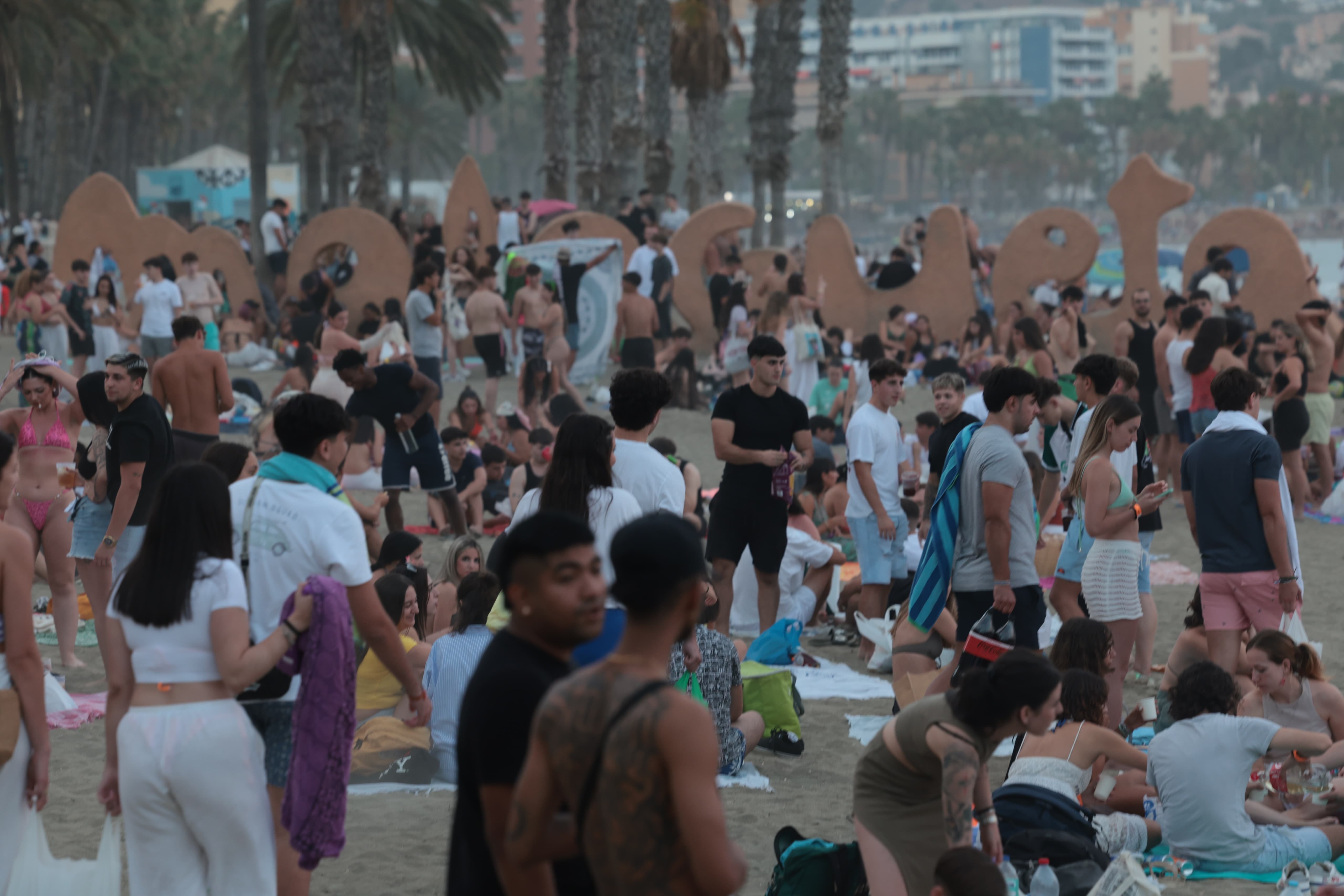 Playa de La Malagueta.