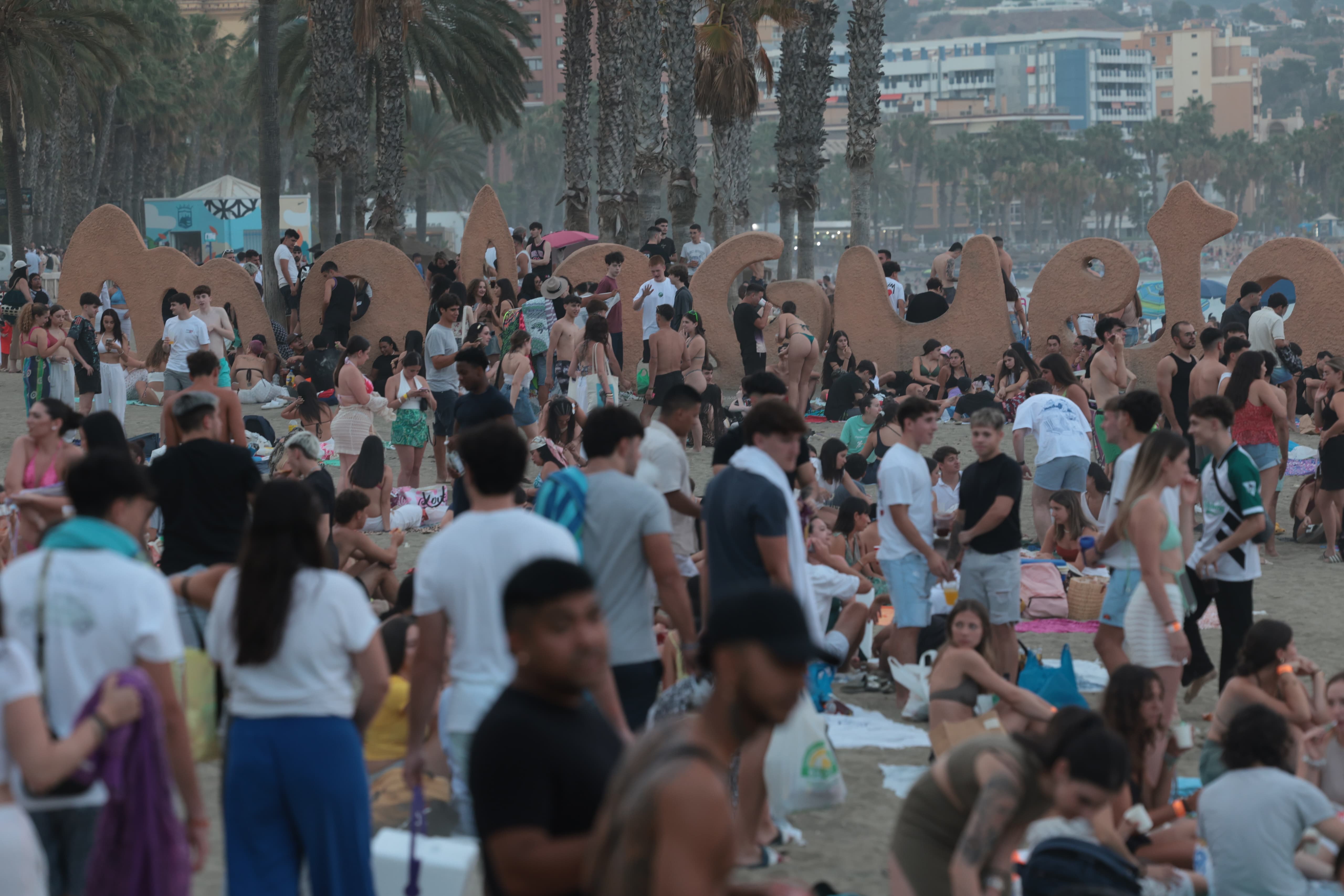 Playa de La Malagueta.