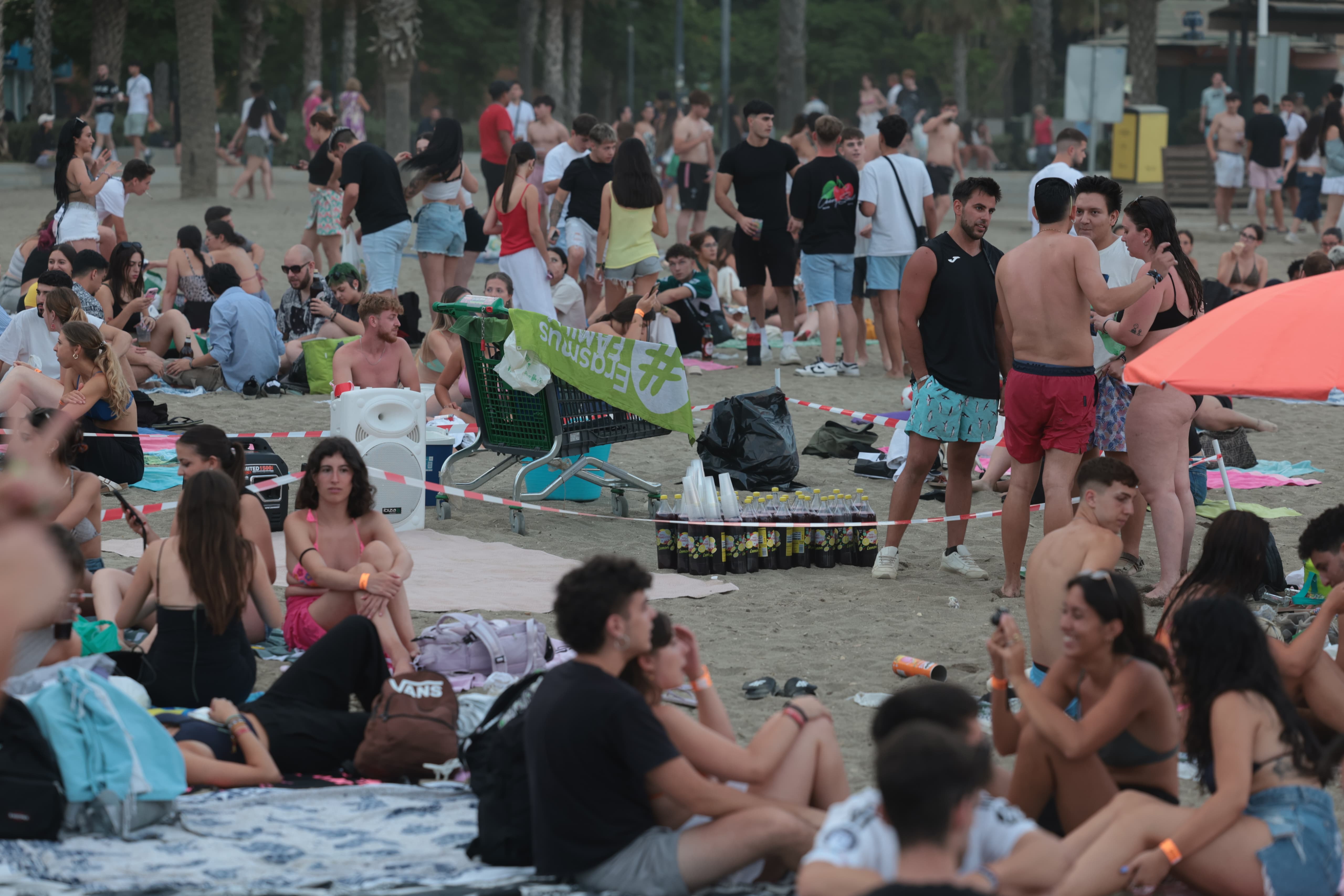 Playa de La Malagueta.