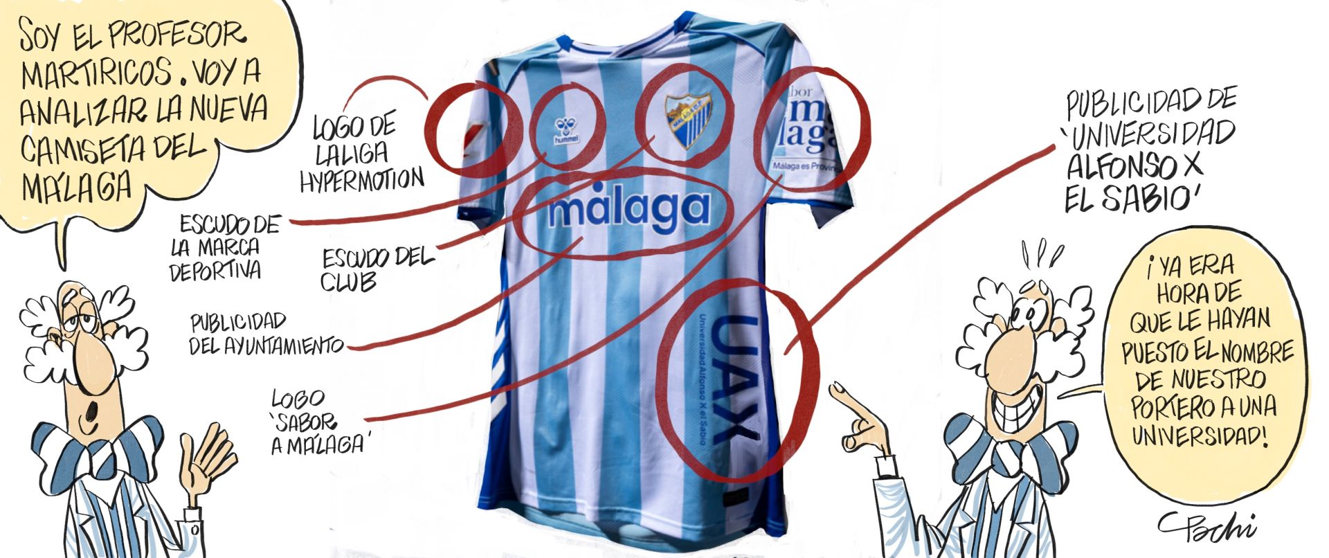 La actualidad deportiva del mes de junio, en las viñetas de Pachi