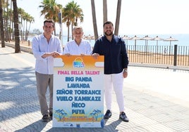 El teniente de alcalde sampedreño, Javier García, ha presentado hoy la iniciativa junto al concejal de Juventud, Alejandro González.