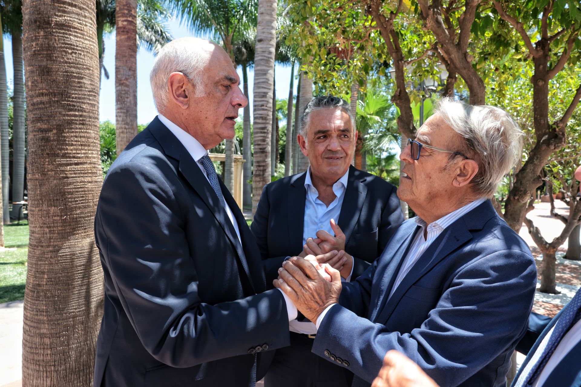 Despedida entre honores al comisario provincial de Málaga