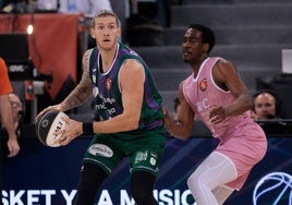 Dylan Osetkowski, en un partido de la pasada temporada.