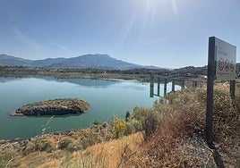 El embalse de La Viñuela supera los 81 hectómetros cúbicos, al 49% de su capacidad.
