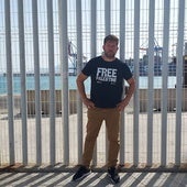Nico Sguiglia, en el Puerto de Málaga.
