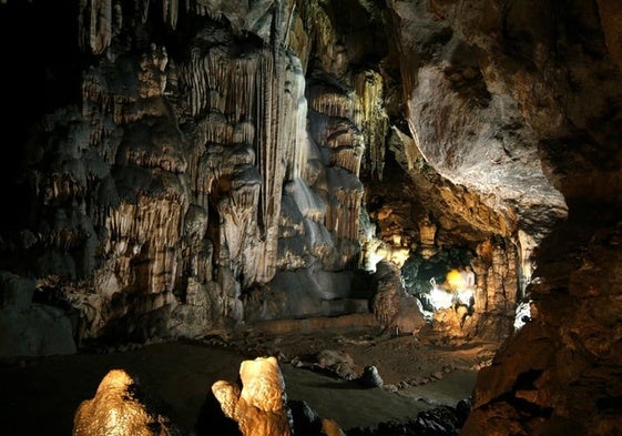 La Cueva de Ardales, que buscará formar parte del Patrimonio Mundial de la UNESCO.