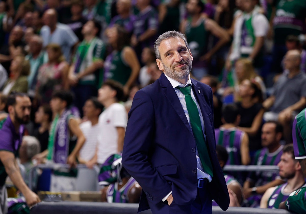 Ibon Navarro: «Cuando llega un equipo de Euroliga no te puedes enfadar, es la competición donde están los mejores»