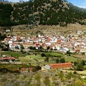 Vista panorámica de la localidad abulense de San Juan de la Nava.