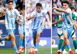 Larrubia, Izan Merino y Lobete, los tres jugadores que superan el millón de euros de valor de mercado.