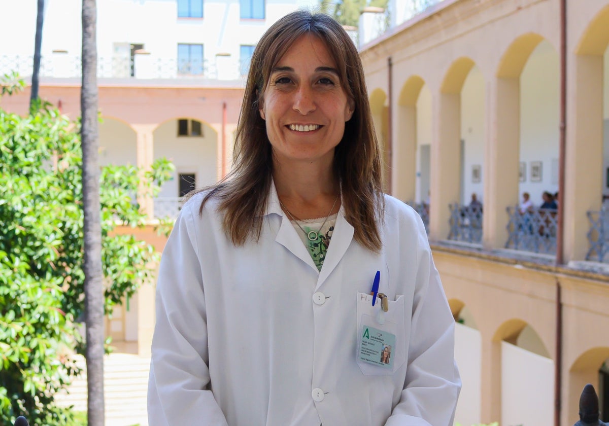 La especialista en Medicina Física y Rehabilitación del Hospital Regional Universitario de Málaga, Marta Pajaro.