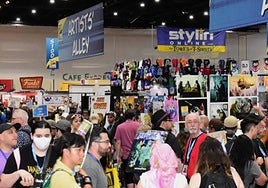 El 'Artists' Alley' es una de las zonas más concurridas de San Diego Comic-Con y también se replicará en Málaga.
