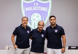 Ayala, Pastor y Luna, en el acto de presentación de este miércoles, en el Museo Thyssen.