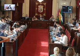 Un momento del debate del pleno ordinario de junio.