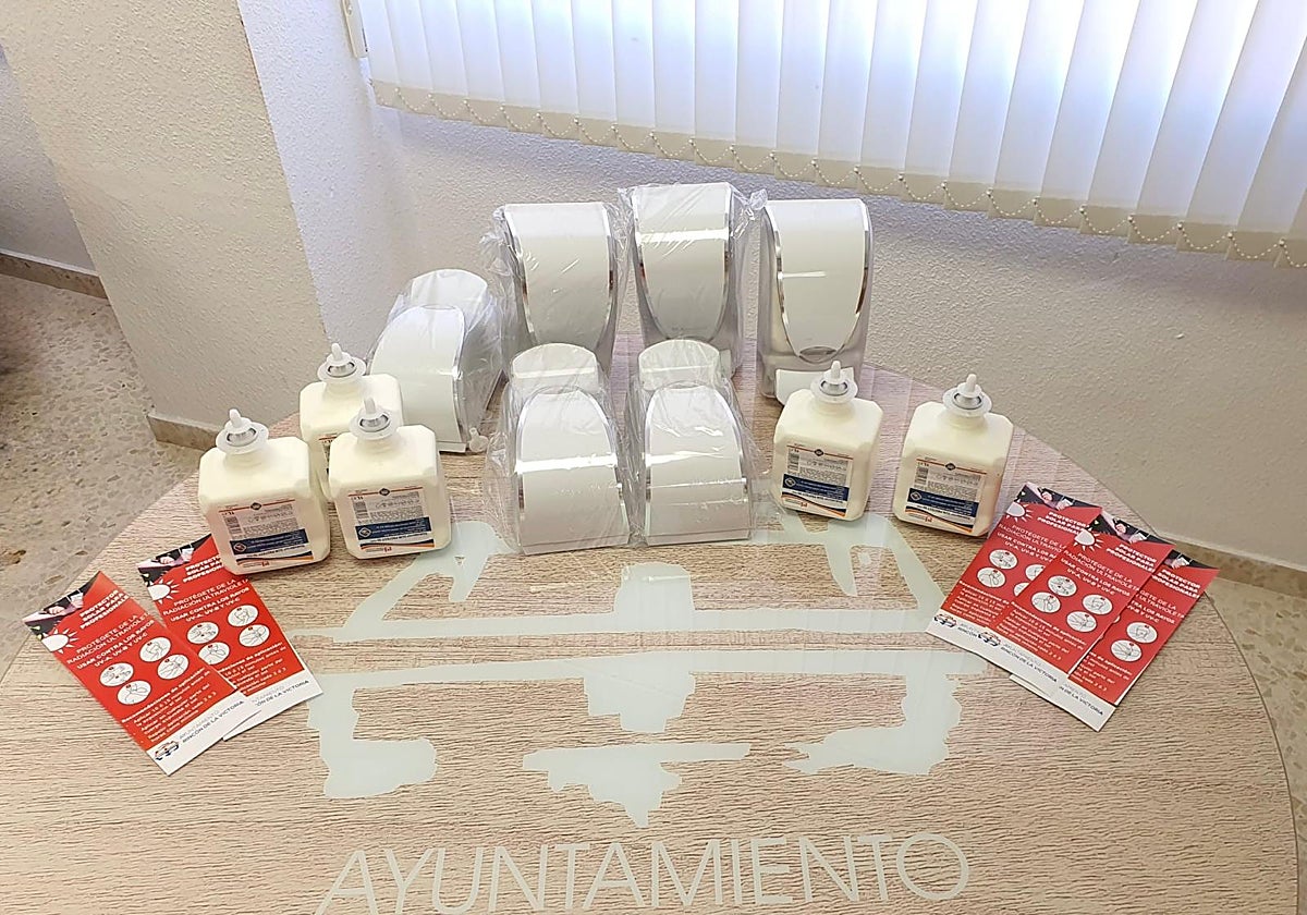 El nuevo material con el que cuenta el personal municipal rinconero.