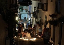 Más de 15.000 velas iluminarán Mijas este fin de semana.