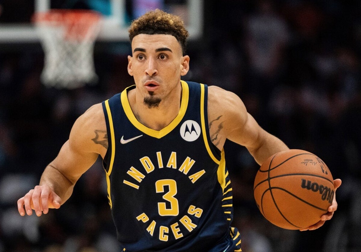 Chris Duarte, durante su etapa en los Pacers de Indiana.