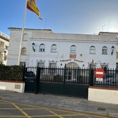 Imagen del cuartel de la Guardia Civil en Nerja.