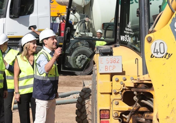 Empiezan las obras del metro de Málaga en Eugenio Gross