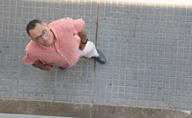 Escudero, en otra pose para La Granizada.