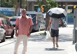 José Luis Escudero posa pasa SUR poco antes de la entrevista.