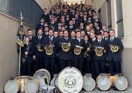 La banda de música de la Paz se estrenará en la Semana Santa de Sevilla