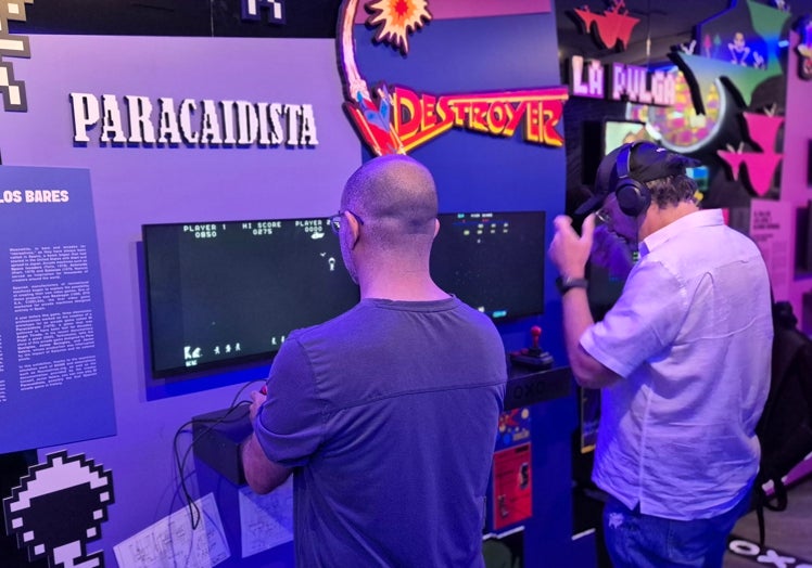 'Paracaidista', uno de los juegos más exclusivos que ofrece la muestra.