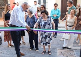Renovación de una de las dos calles.