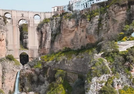 La zona del Puente Nuevo, donde se está realizando la segunda fase.