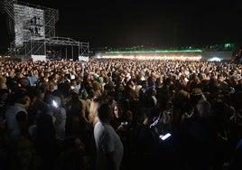 Concierto de Marc Anthony en la Finca de la Caridad, espacio que perteneció a Juan Antonio Roca.