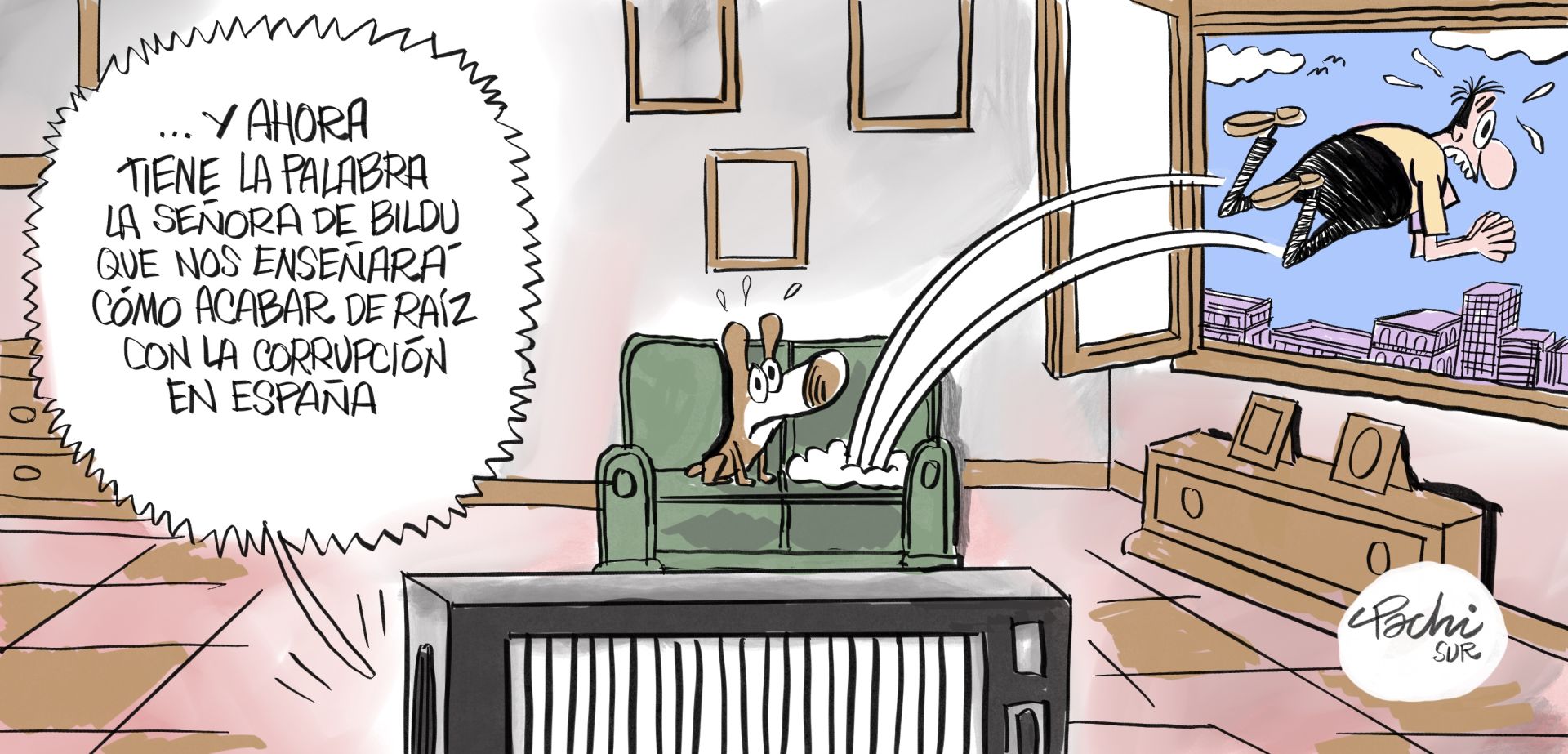 El mes de julio, en las viñetas de Idígoras y Pachi