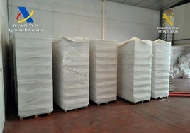 Siete detenidos por distribuir tabaco falsificado tras intervenir más de 400.000 cajetillas