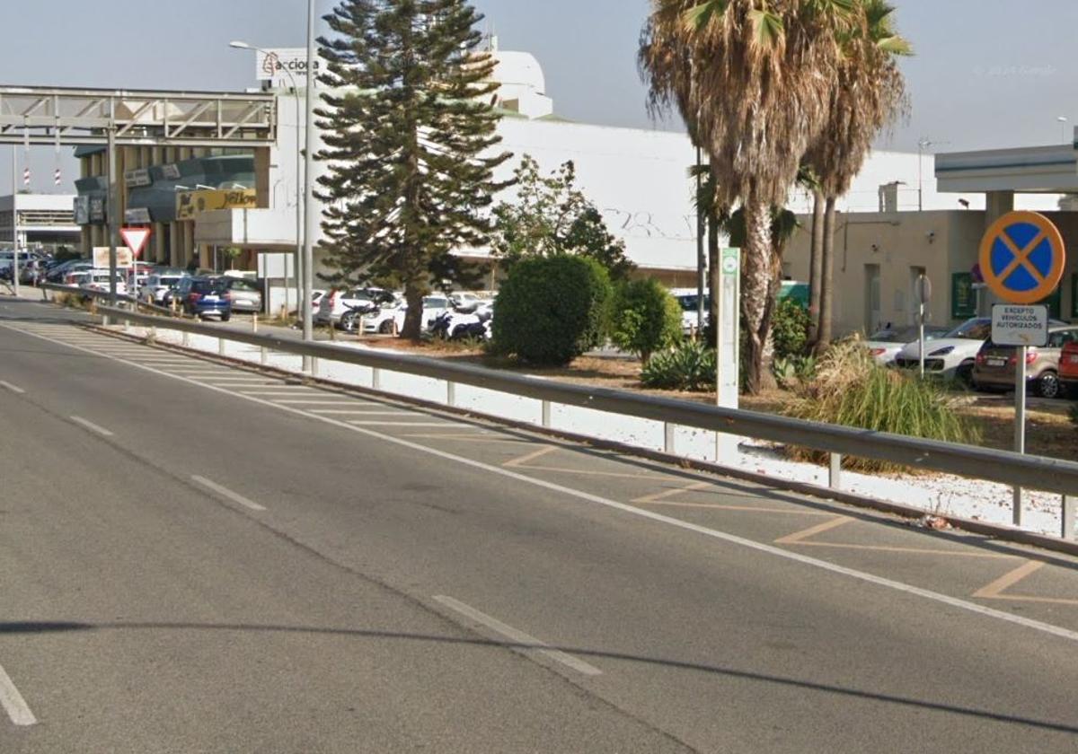 Ubicación de la parada que será modificada.