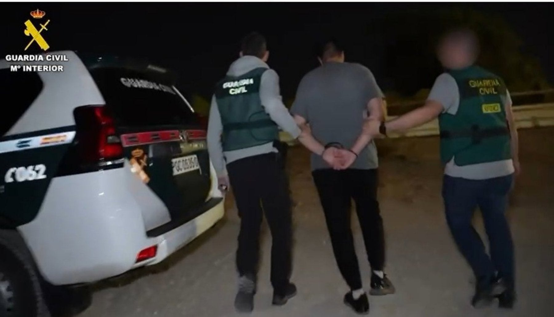 Uno de los acusados de matar a los dos guardias civiles.