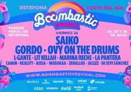 Entrada para el viernes 25 de julio en Boombastic Costa del Sol por 16,50 euros