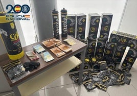 Tres jóvenes detenidos en Ronda con 18 botellas de gas de la risa que pretendían distribuir en fiestas