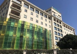 Imagen del Hospital Regional de Málaga.