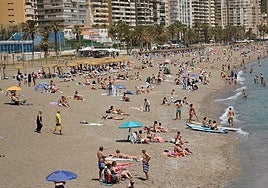 Playa de La Malagueta.