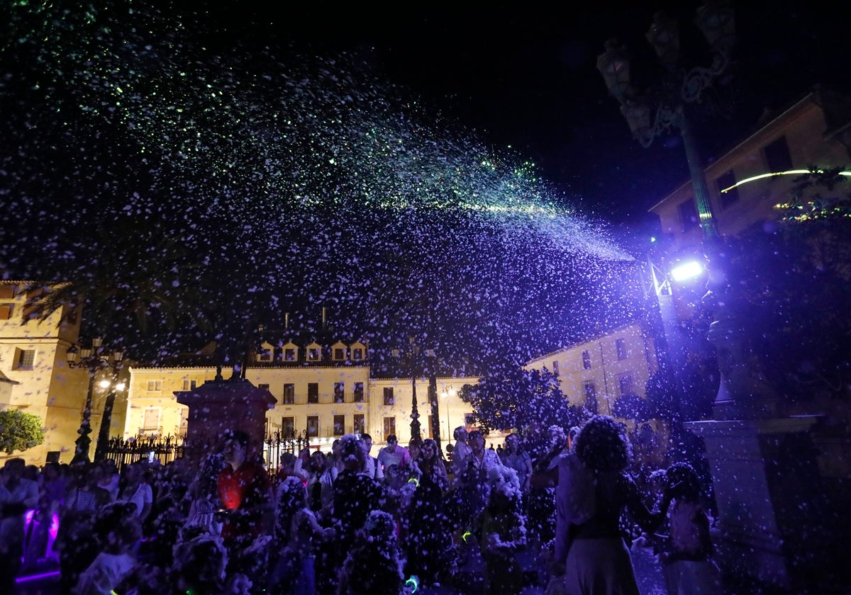 Nevando en pleno mes de julio este fin de semana en Antequera