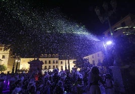 Nevando en pleno mes de julio este fin de semana en Antequera