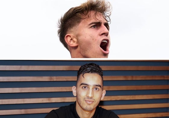 Adrián Niño y Boulahroud.