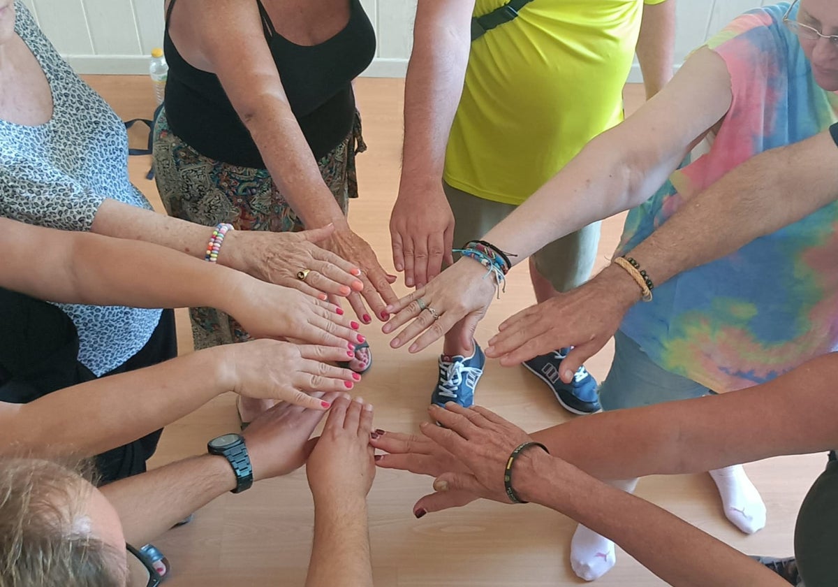 En el centro se hacen terapias con grupos de apoyo mutuo y diversos talleres.
