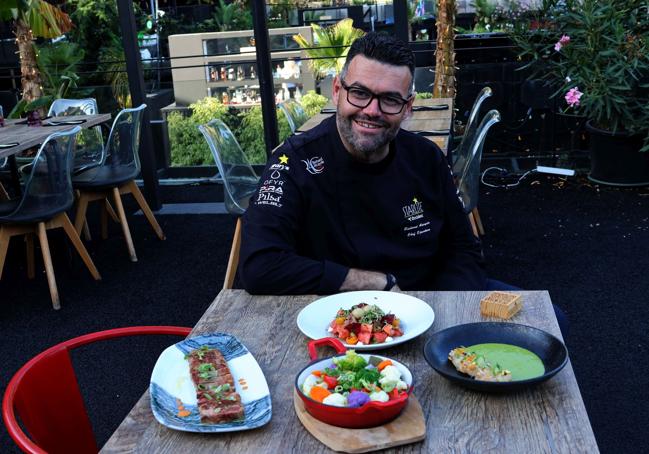 Richard Alcayde es el chef ejecutivo de Starlite desde hace diez años.