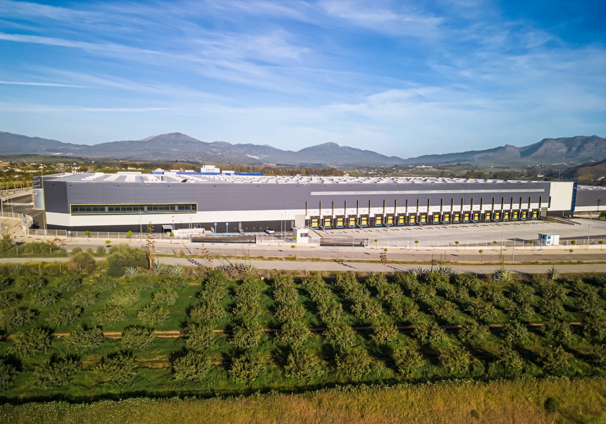 El espacio del parque logístico de Newdock en Cártama.