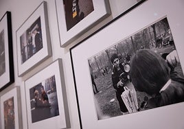 Parte de la exposición de 'American People. Fotografía documental americana (1930-1980)'.