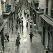 Calle Nueva en los años sesenta.