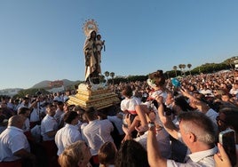 La Virgen del Carmen de El Palo.