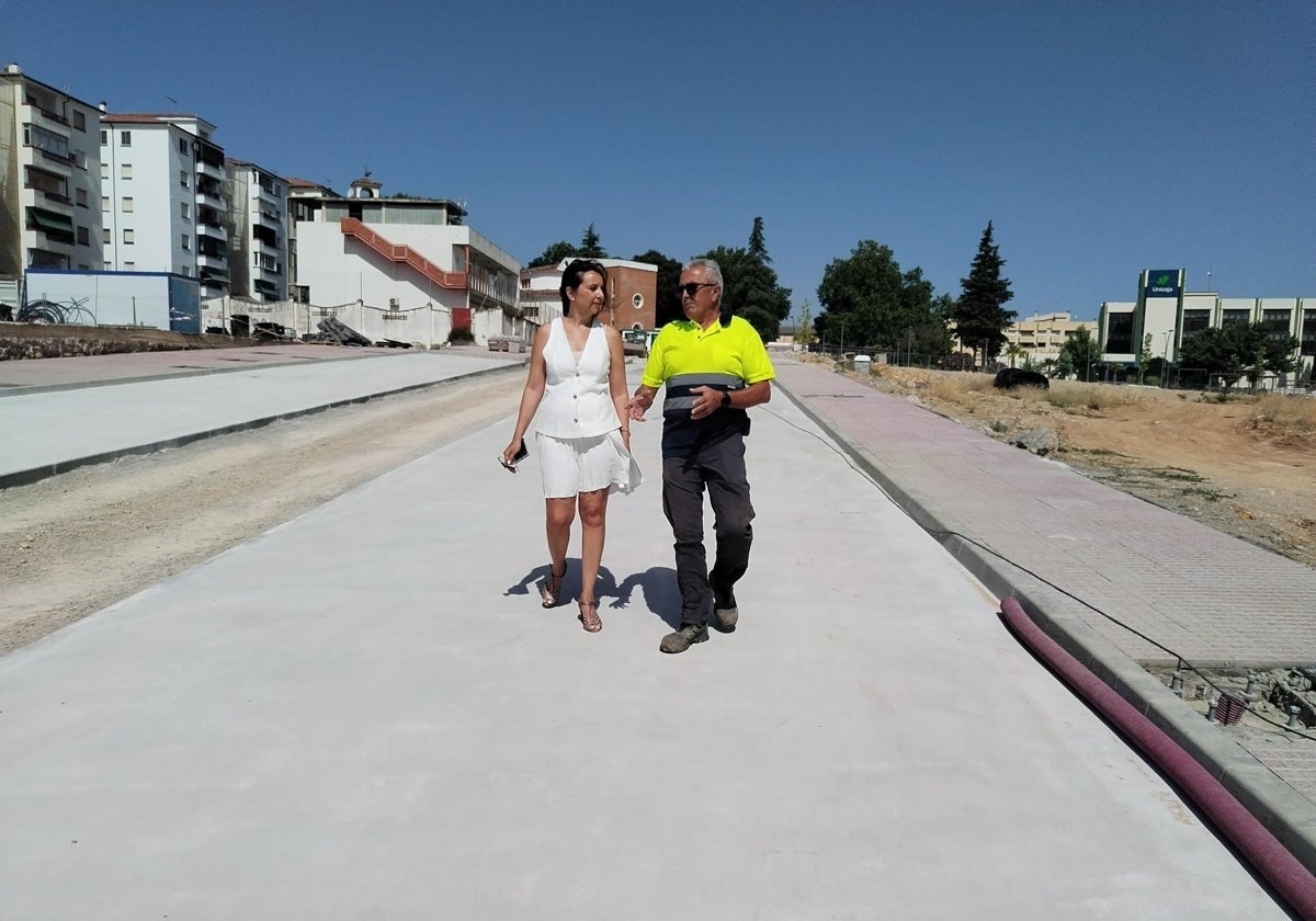 Avance de las obras de la UE-30.