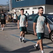 Aarón Ochoa, durante esta pretemporada.