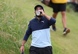 Ángel Hidalgo no pasa el corte y Rahm está lejos de la cabeza en el Open Británico